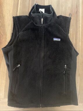 Patagonia Black Women's Sherpa Fleece Vest